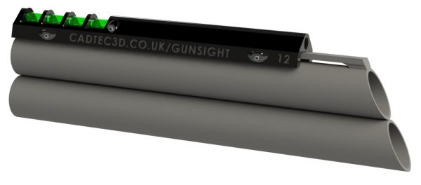 Fiber optic shotgun sight for vent ribs SGS-100 Mk2